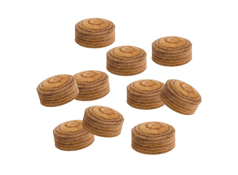 Stradivari Optimal -biljardikärki (10) 13 mm | 12 kerrosta siannahkaa 