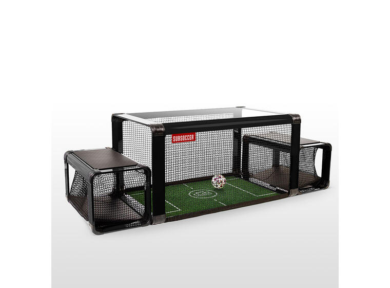Teqball | Jalkapallopeli Subsoccer 7 234x89 cm | Musta 