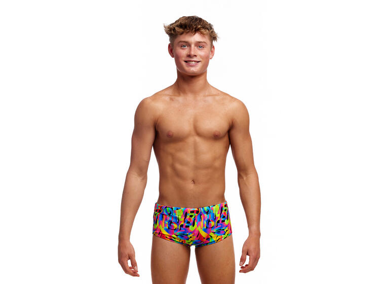 Funky Trunks Jr | Colour Funk Uimahousut Sidewinder Trunks | Monivärinen | 140 cm 