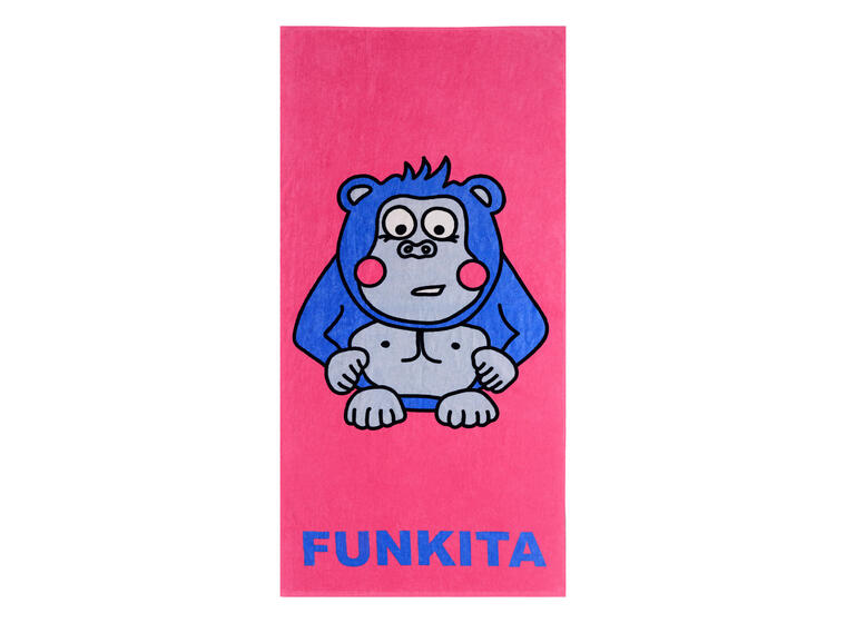 Funky | Purple Back Pyyhe 80 x 160 cm | Puuvillaa 