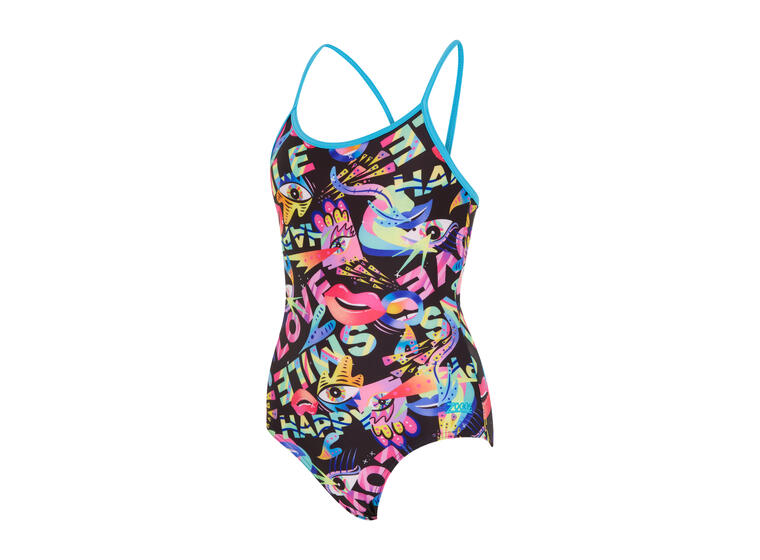 Joyful Sprintback Badedrakt jr 152cm Zoggs | Flerfarget | Ecolast 
