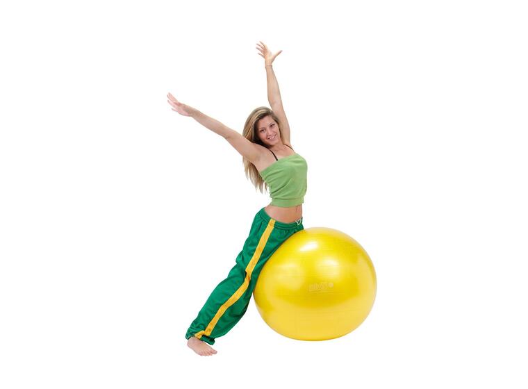 Jumppapallo Gymnic Classic Plus 6 kpl 75 cm keltainen 