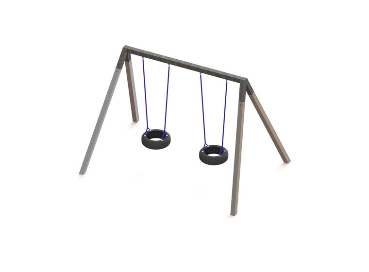 Klubben | Keinuteline 2 istuimelle | 4x3,1 m 