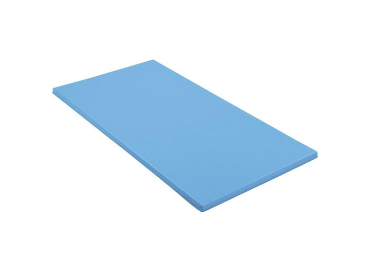 Lekematte 200 x 100 x 4 cm | Blå Matte med antiskliunderlag 
