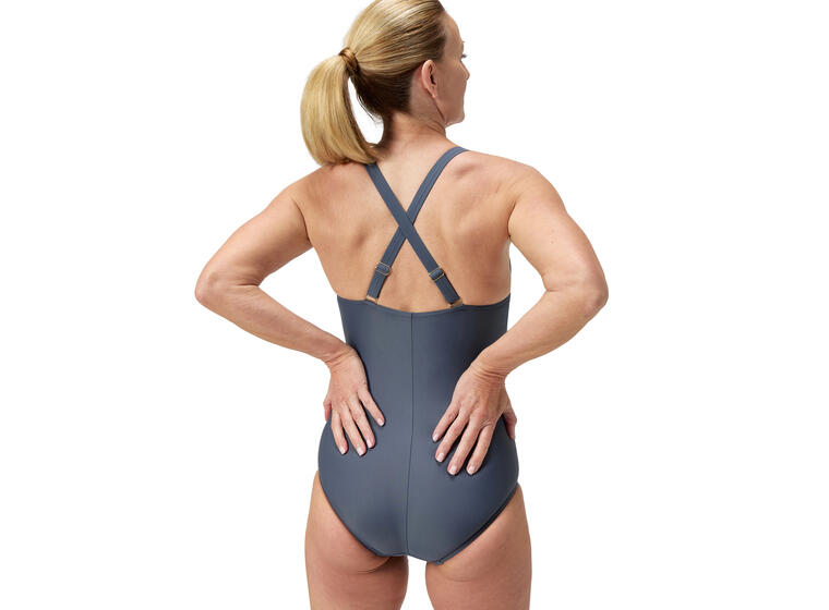 Speedo | V Neck Shaping Uimapuku Harmaa | Shaping Ocean Rec | Koko 44 