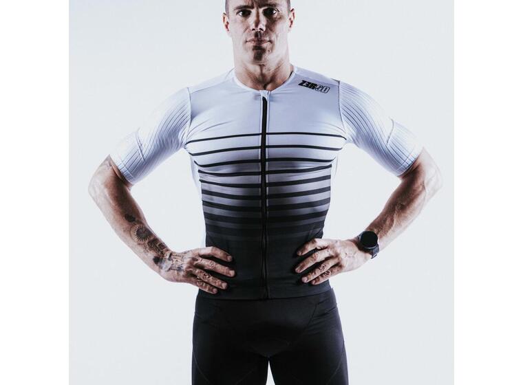 Zerod | Racer TT-Singlet Man L Faded Mariniere 
