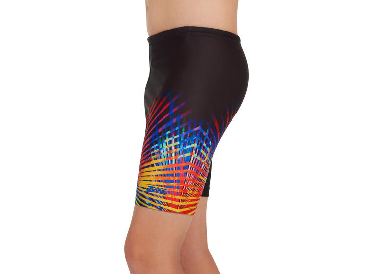 Zoggs | Neon Vibe Uimahousut Musta | Mid Jammer | 128 cm 