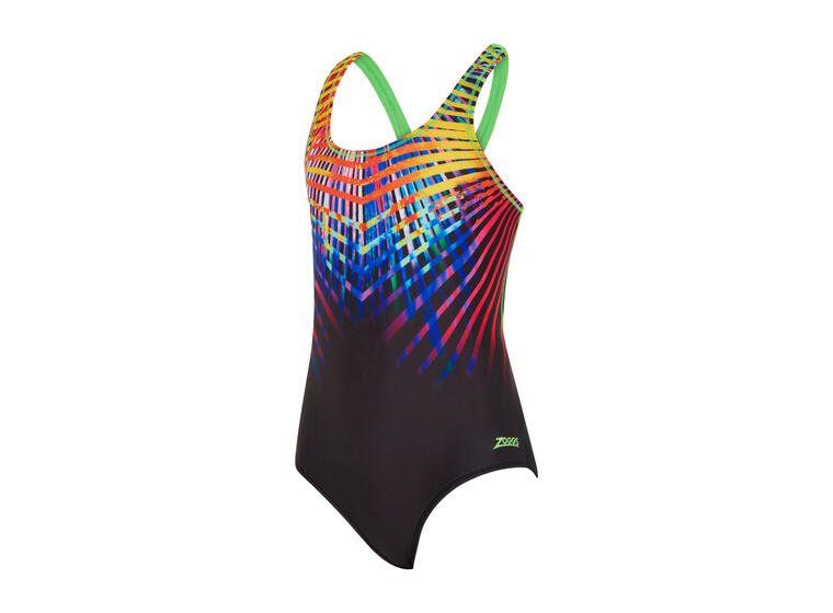 Zoggs | Neon Vibe Uimapuku Monivärinen | Rowleeback | 116 cm 