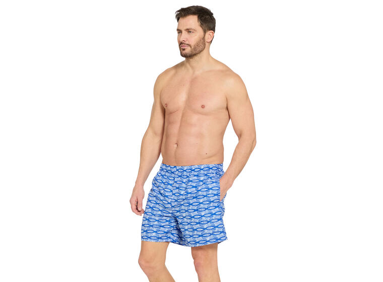 Zoggs | Pisces 16 Uimashortsit Sininen/Valkoinen | Ecodura | Koko S 