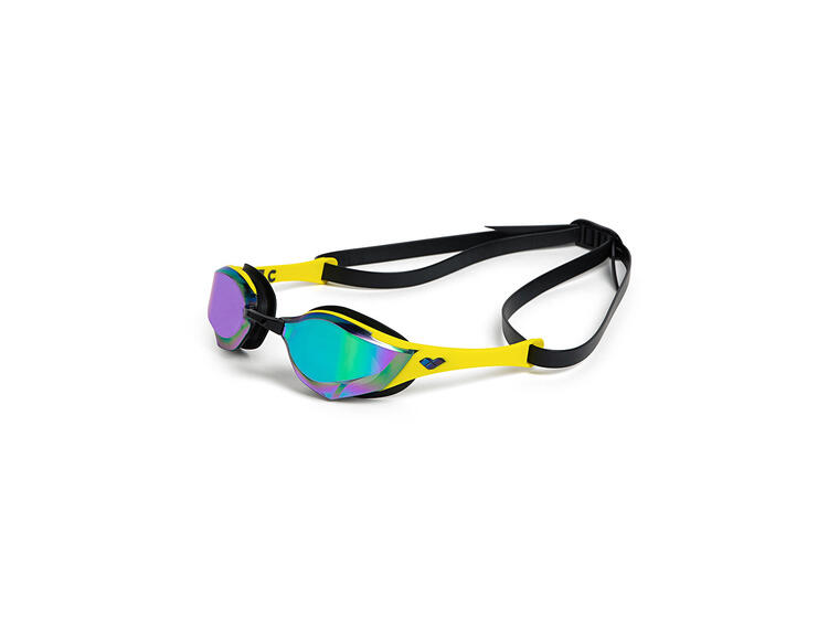 Arena Cobra Edge Swipe Mirror Uimalasit Peililinssi | Keltainen 