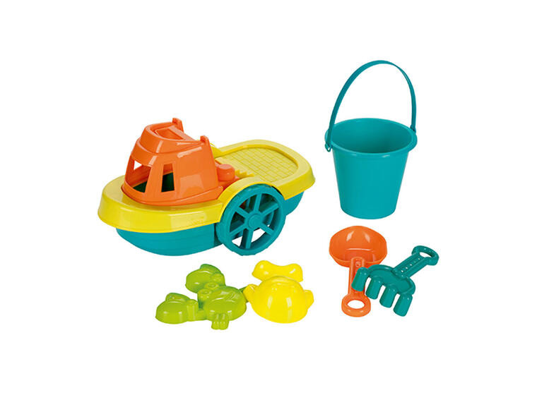 Spielzeug-Set, 6-teilig, PVC in Netzverpackung 