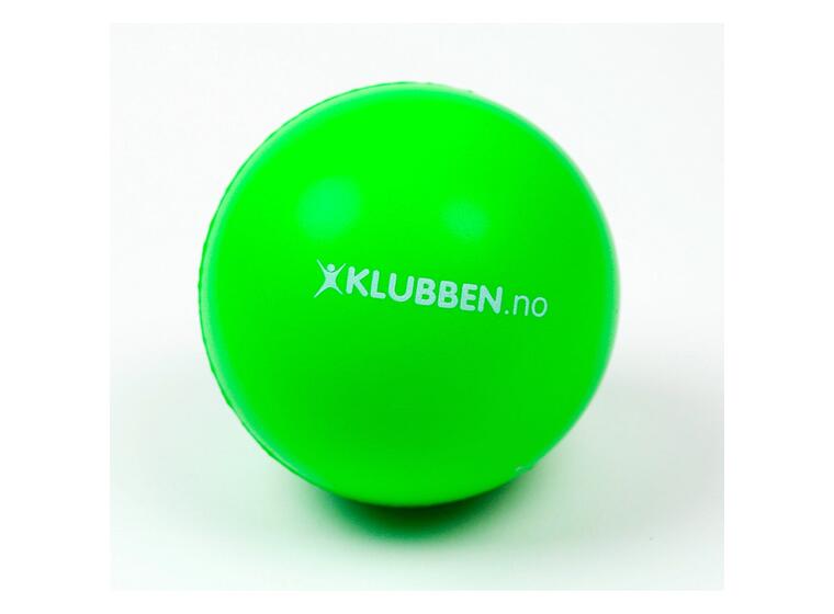 Stressball Klemmeball - diameter 7 cm - grønn 