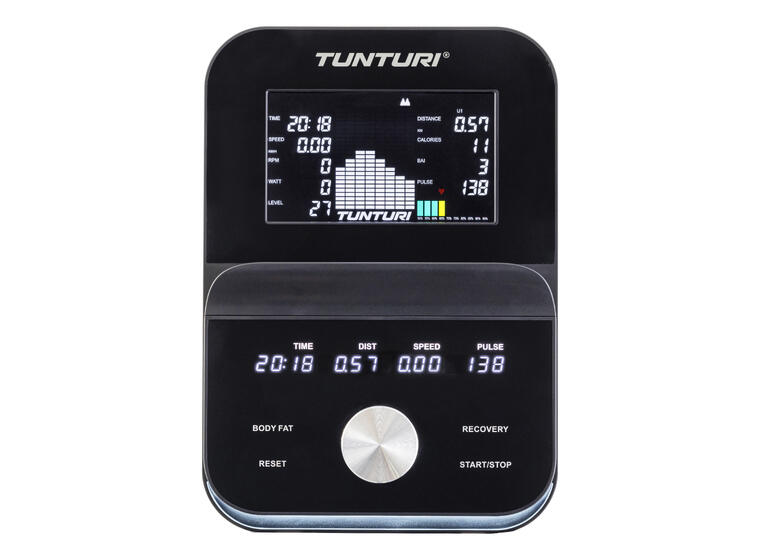 Tunturi | Platinum UB20 Ergometriapyörä 26 harjoitusohjelmaa 