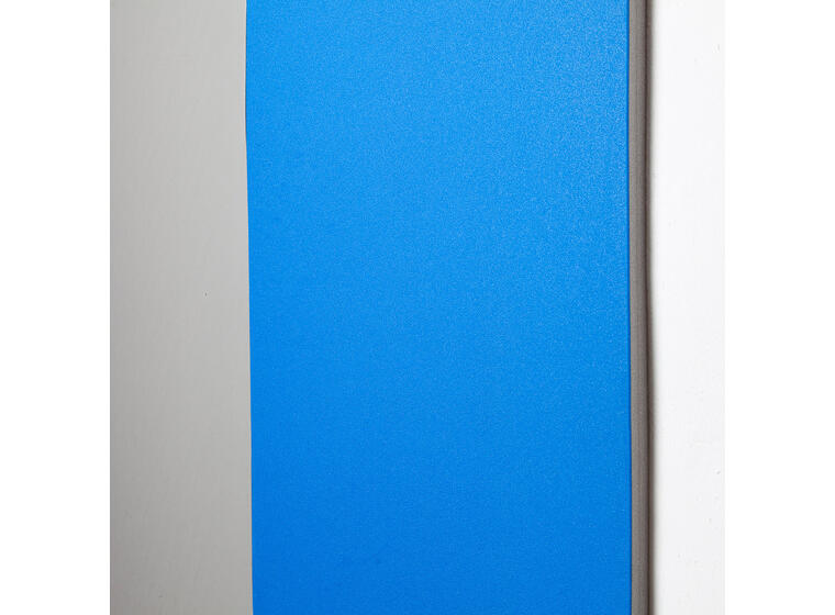 Veggpolstring | Blå 200x100x3 cm 