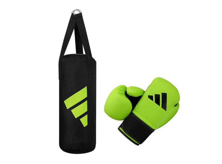Adidas nyrkkeilysetti Boxing Kit 8 oz 10–16-vuotiaille | Vihreä 