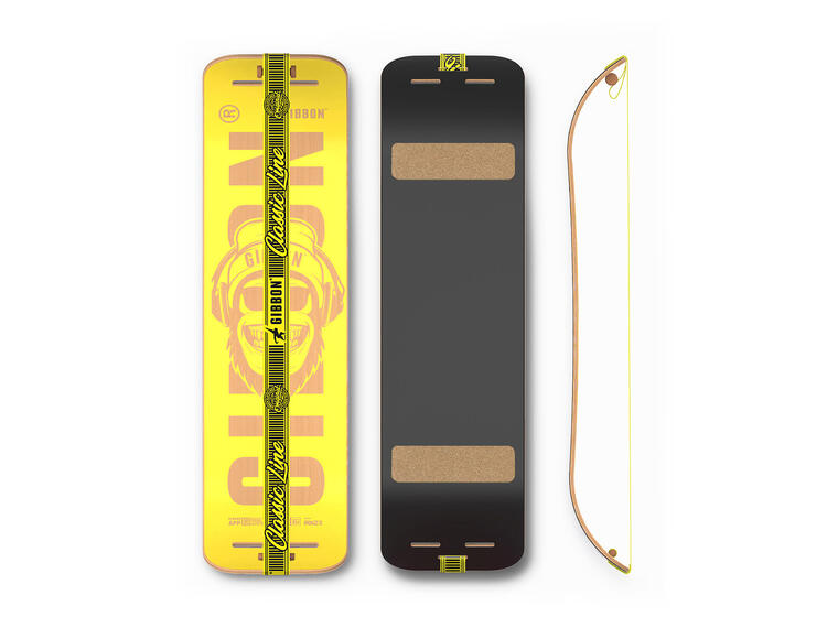 Gibbon | Giboard Bonzo Classic Slackline 106x28x14 cm | Keltainen 