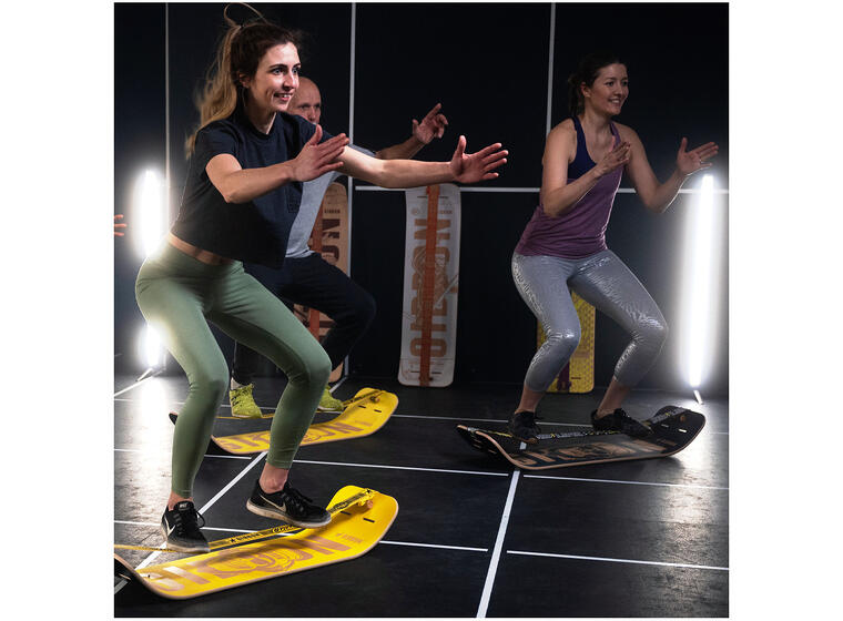 Gibbon | Giboard Bonzo Classic Slackline 106x28x14 cm | Keltainen 