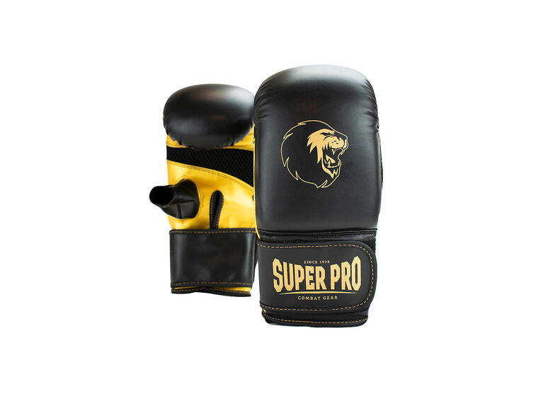 Super Pro | Victor Gold Nyrkkeilyhanskat S | Musta/Kulta 