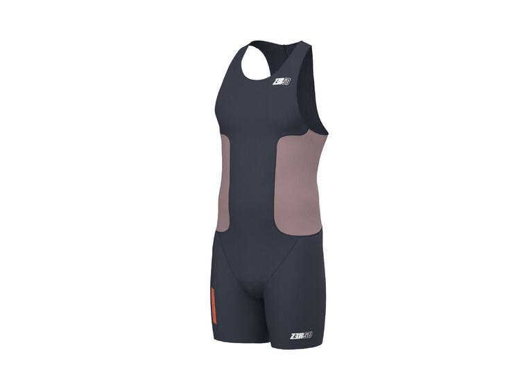 Zerod | Racer Man Trisuit S Cinder Grey 