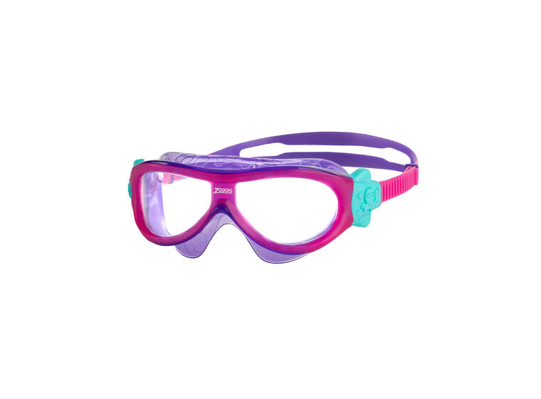 Zoggs | Phantom Kids Mask Violetti kehys | Kirkas linssi 