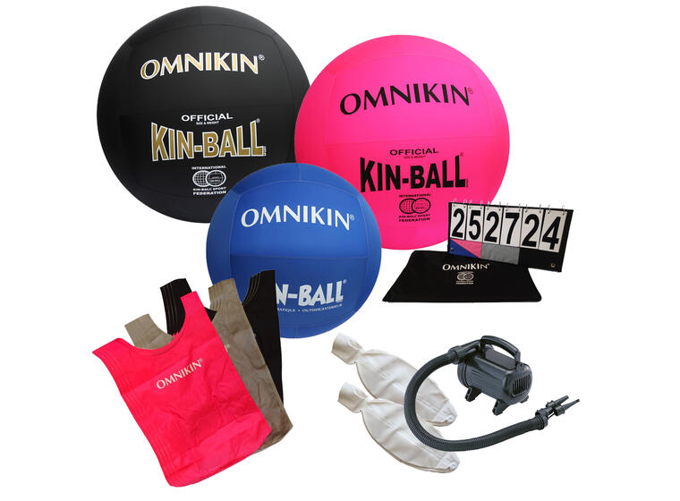 KIN-BALL (R) Esittelypaketti XL 2 x 122 cm pallo, 1 ulkopallo, välineitä 