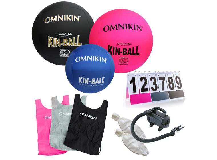 KIN-BALL® | Aloituspaketti XL 2 x 122 cm pallo, 1 ulkopallo 