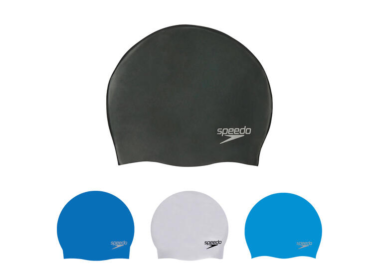 SPEEDO SILICON CAPS ROYAL White 