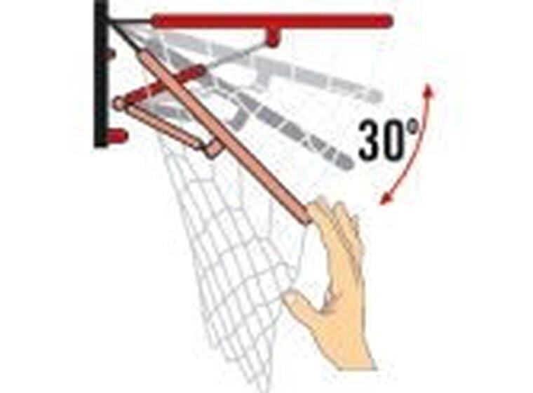 Sport-Thieme® "Indoor"  Foldable Basketb all Hoop 