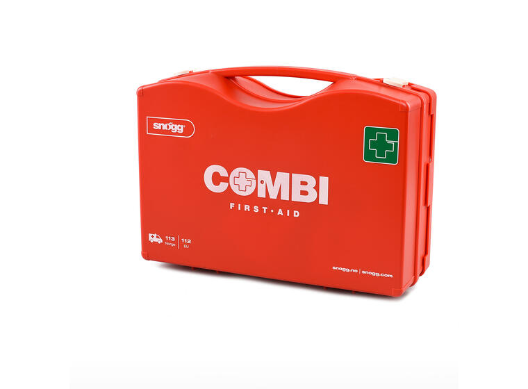 Førstehjelpskoffert Combi (med innhold) HxBxD: 290mm x 395mm x 135mm 