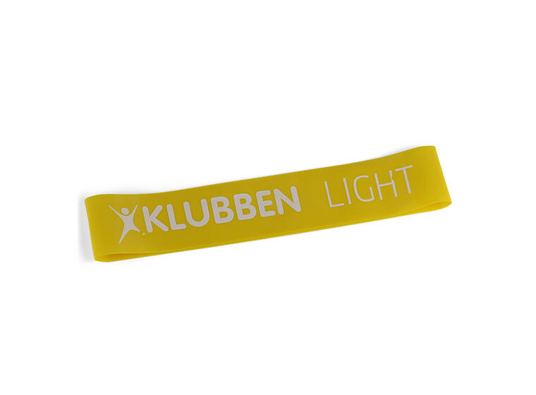 Klubben | Mini Vastuskuminauha 1 kpl | Kevyt | Keltainen 