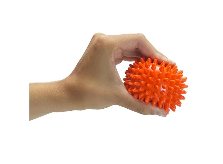 Reflexball-piggball middels hard 8cm(10) 10 grønne piggballer 
