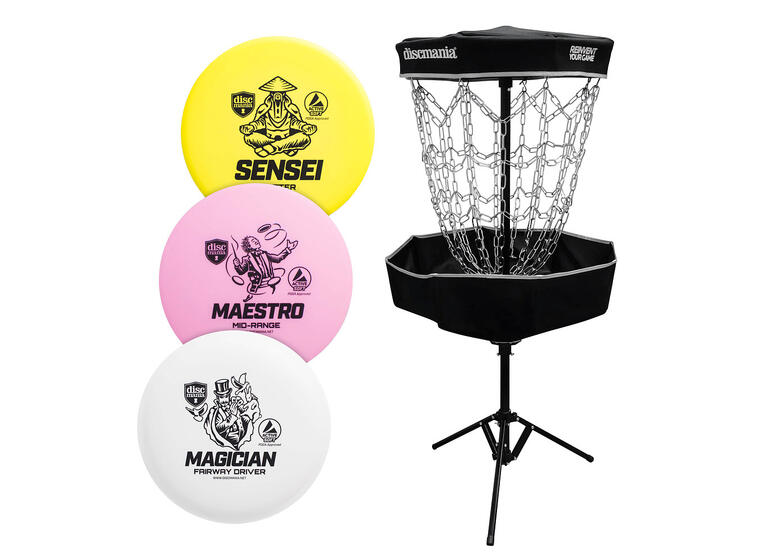 Sportime | Frisbeegolfsetti Home 1 kori | 3 kiekkoa 