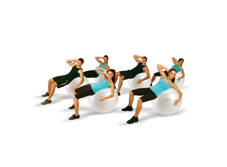 Jumppapallo 6 kpl 75 cm (160 - 175 cm pitkille) 