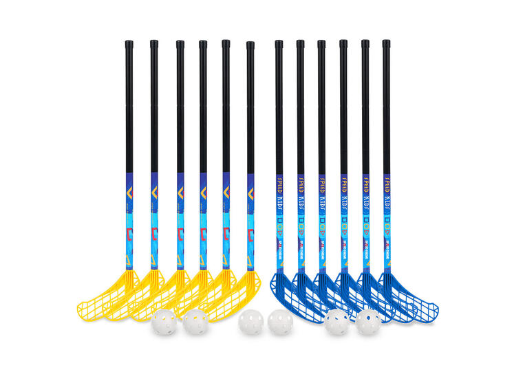 Salibandysetti Speed Kids 12 pelaajalle | Mailan pituus 80 cm 