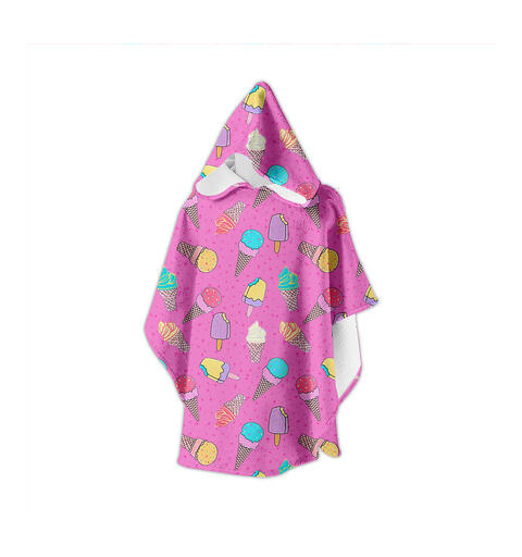Slipstop Kylpyponcho Glace Lasten kylpypyyhe | Onesize 2–8 v