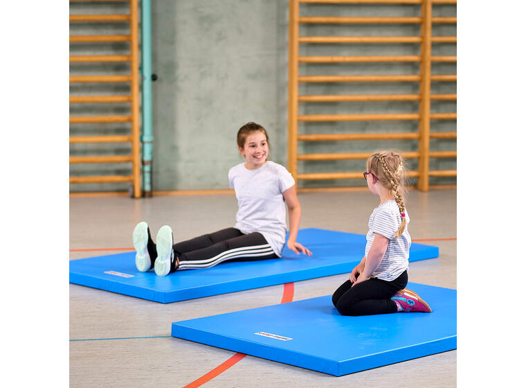 Sport-Thieme | Voimistelumatto 200x100x6 cm | Sininen 