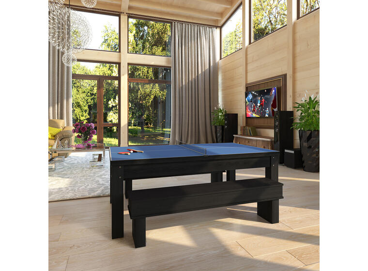 Sportime Trinity 6.5 ft Billiards, Table Tennis and Dining Table 