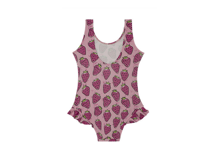Strawberry Uimapuku 128-134cm Slipstop | Pinkki/Elastan 