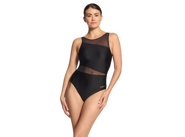 Zoggs | Rustique Mesh V back Uimapuku Musta | Mesh V Back | Koko 36 