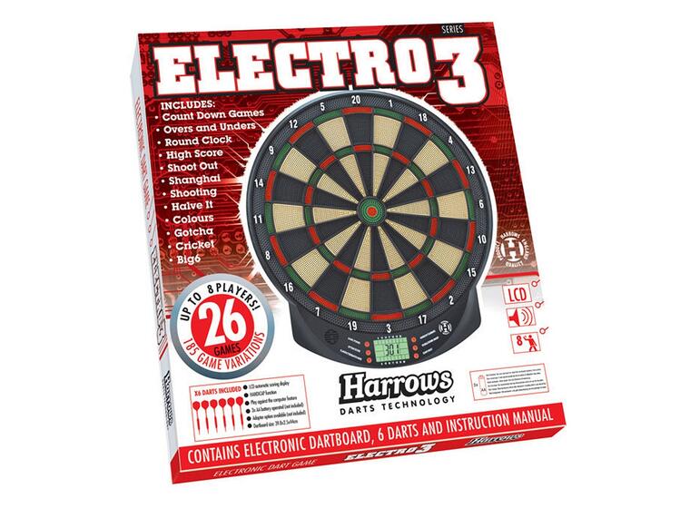Dartstaulu Harrows Electro 3 Elektroninen dartstaulu | sis. 6 tikkaa 