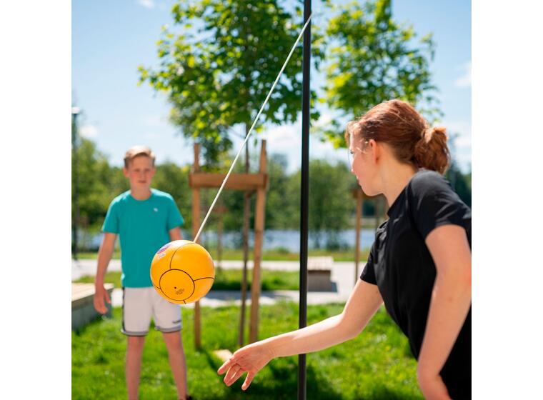 Smashball-setti Sementtijalka, tolppa ja pallo 
