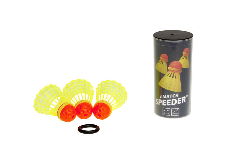 Speedminton Match Speeder 5 kpl Pitkille etäisyyksille 