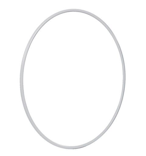 Voimisteluvanne valkoinen &#248; 80 cm Putken halkaisija 2 cm