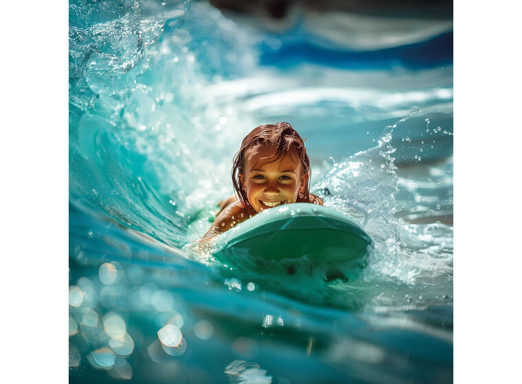 Bodyboard lapsille 70 cm Vaaleansininen 