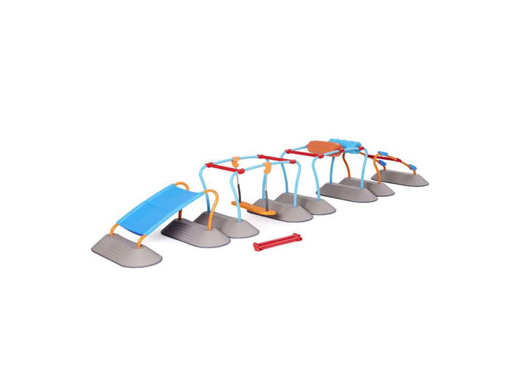 Gonge Mini Parkour Mega Set Motoriikkaa, tasapainoa ja yhteistyötä 