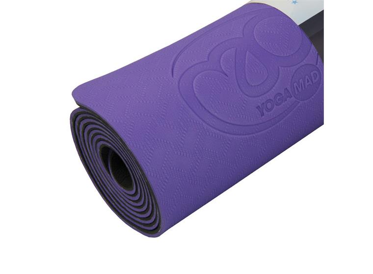 Yoga-Mad | Joogamatto Evolution 183 x 61 x 0,4 cm | Purppura