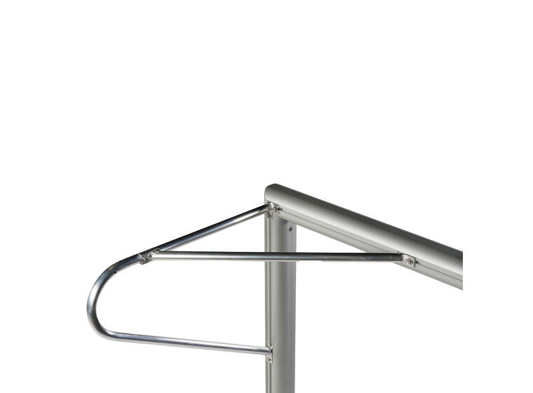 Jalkapallomaali | 5x2 m | Sport-Thieme Soikea profiili | Ilman verkkoa 
