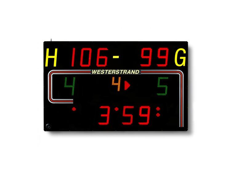 Westerstrand | Tulostaulu Basic LED250 250x125x5 cm | Langaton 
