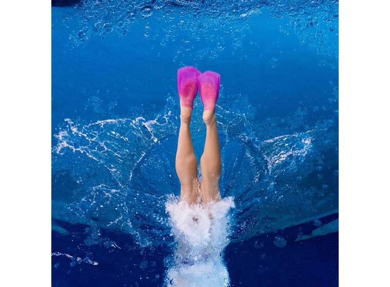 FINIS SlipFin Pro Uintievät S Vaaleanpunainen | Lyhyet evälehdet 