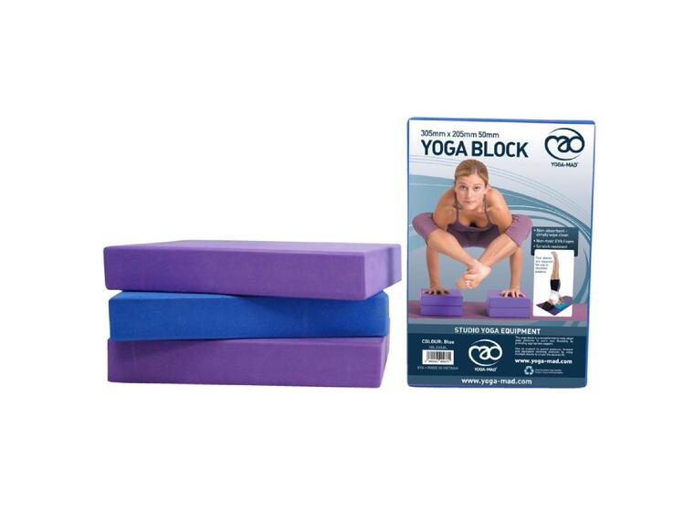 Full Yoga Block Purple EVA Foam 